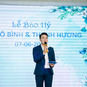 Chụp truyền thống hiện đại Tiệc báo hỷ Ngô Bình & Thanh Hương | nhà hàng Hoàng Long