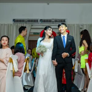 Chụp truyền thống hiện đại Tiệc báo hỷ Ngô Bình & Thanh Hương | nhà hàng Hoàng Long