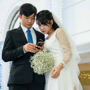 Chụp truyền thống hiện đại Tiệc báo hỷ Ngô Bình & Thanh Hương | nhà hàng Hoàng Long