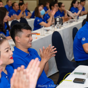 Chụp hình hội thảo công ty Beiersdorf tại Novotel Saigon Centre