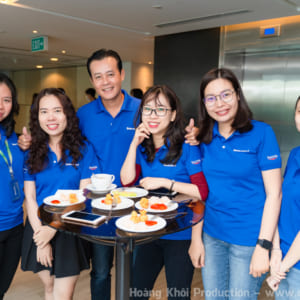 Chụp hình hội thảo công ty Beiersdorf tại Novotel Saigon Centre