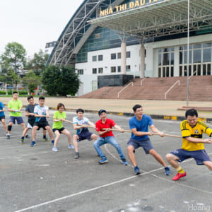 Chụp hình sự kiện hội thao công ty tại NTĐ Phú Thọ