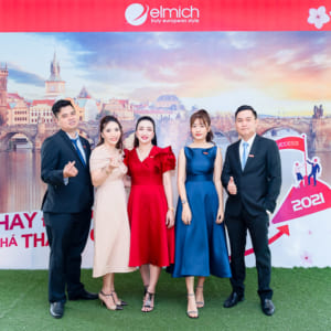 chụp hình sự kiện year end party công ty Elmich