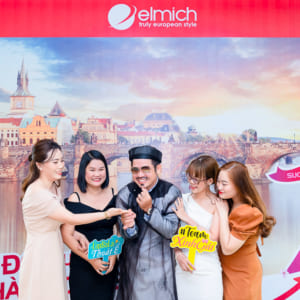 chụp hình sự kiện year end party công ty Elmich