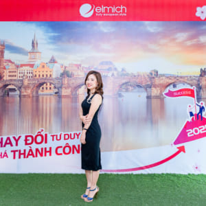 chụp hình sự kiện year end party công ty Elmich