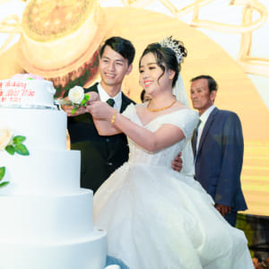 Chụp hình lễ cưới rước dâu, tiệc cưới nhà hàng TDG Center