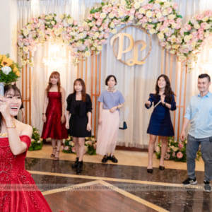 chụp tiệc báo hỷ đẹp nhà hàng Gala Royale quận 1