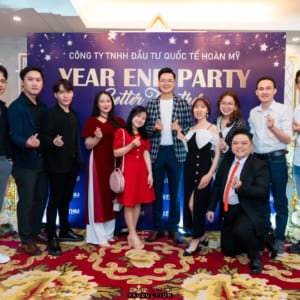 sự kiện tất niên cong ty hoanmy Hoàng Khôi Production