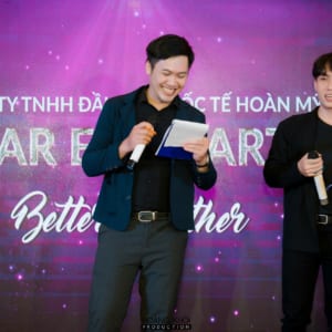 sự kiện tất niên cong ty hoanmy Hoàng Khôi Production