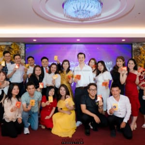 sự kiện tất niên cong ty hoanmy Hoàng Khôi Production