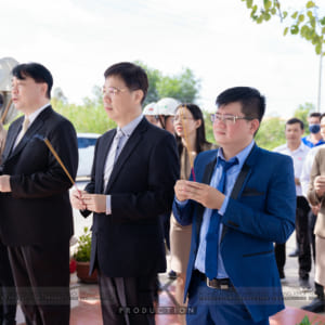 sự kiện động thổ nhà máy khu công nghiệp Xuyên Á