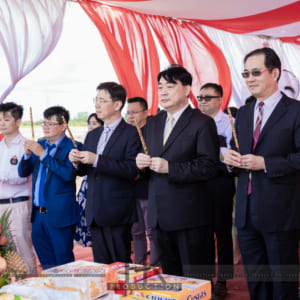 sự kiện động thổ nhà máy khu công nghiệp Xuyên Á