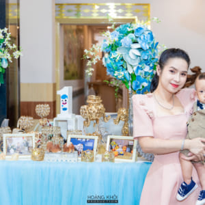 Bộ ảnh chụp tiệc thôi nôi tại Quận 1 | Nhà hàng Phúc An Khang
