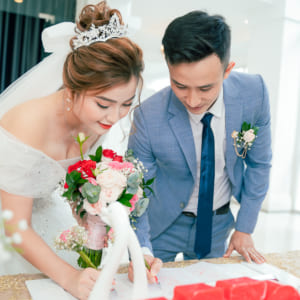 Chụp hình phóng sự tiệc cưới đẹp tại nhà hàng quận Gò Vấp